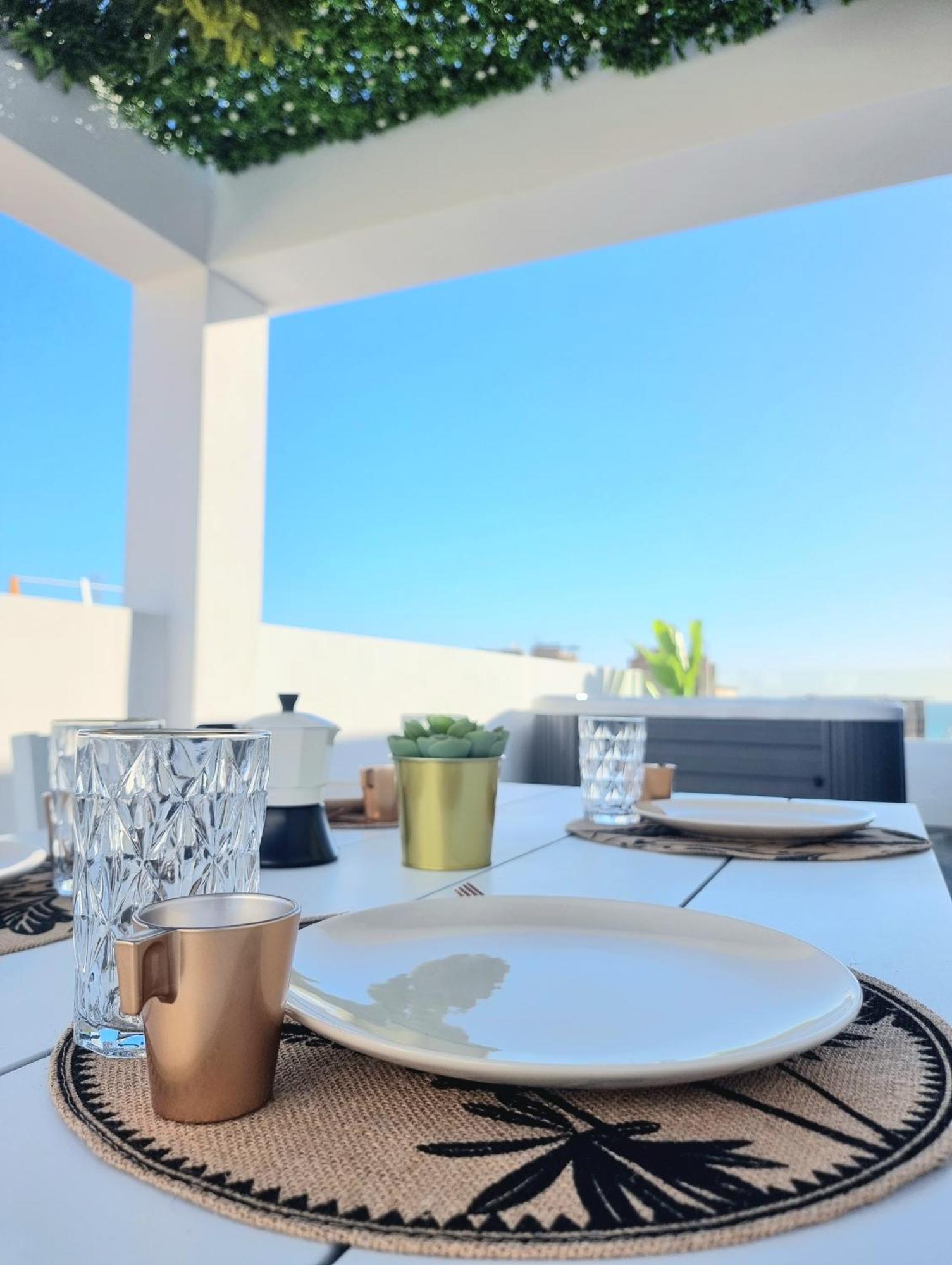 Ferienwohnung Luxury Penthouse Valentin With Jacuzzi Corralejo Exterior foto