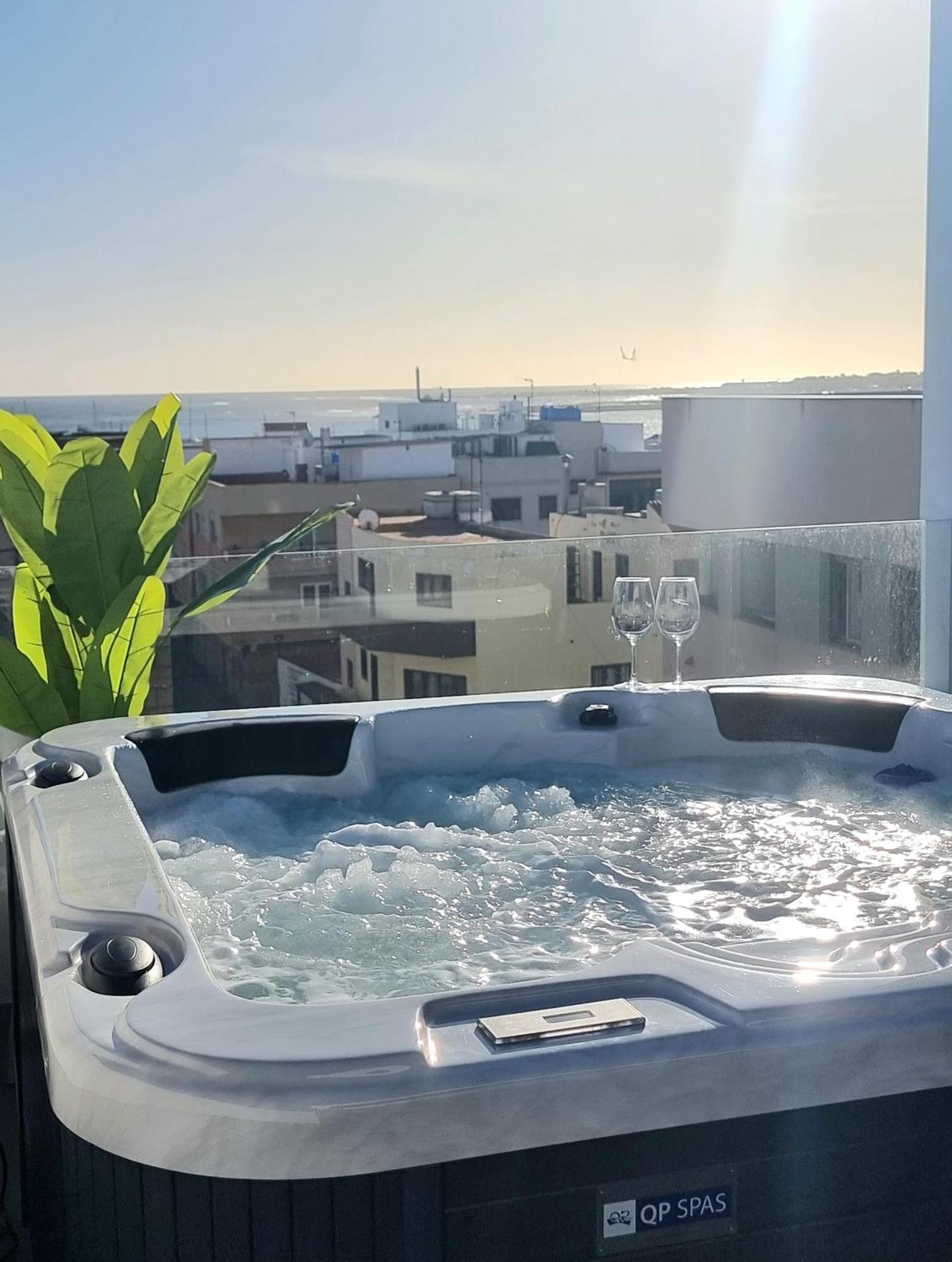 Ferienwohnung Luxury Penthouse Valentin With Jacuzzi Corralejo Exterior foto